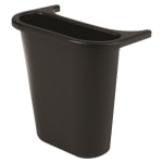 Rubbermaid® 5 Quart Wastebasket Recycling Side Bin, Black